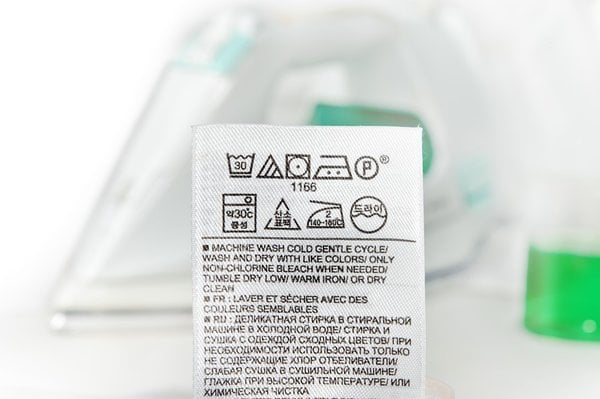 Iron On Clothing Label System