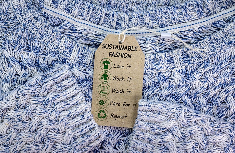 Sustainable clothing tags