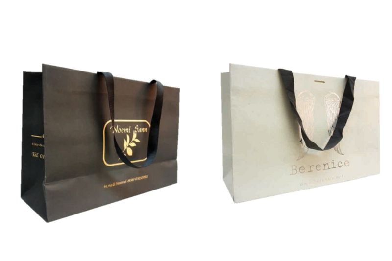 immago's branded shopping bags